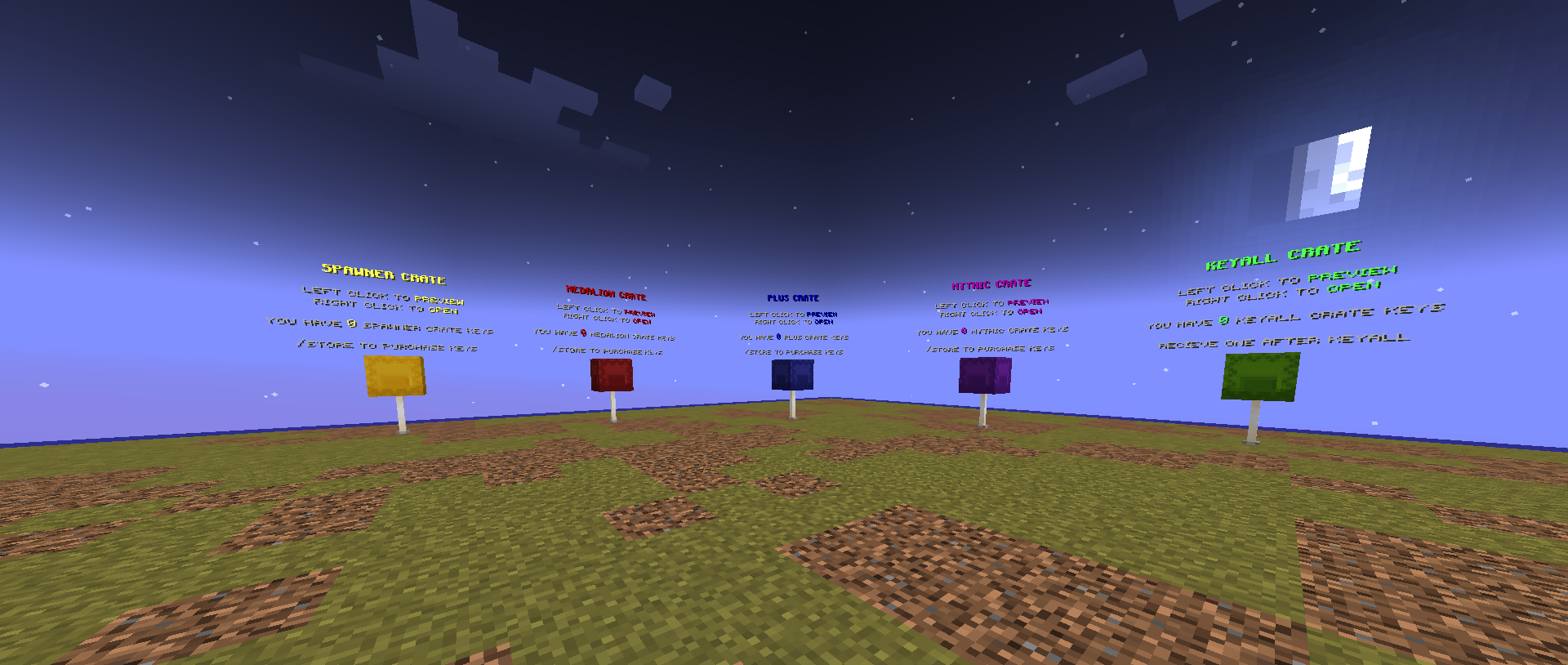 Crate rewards configuration preview